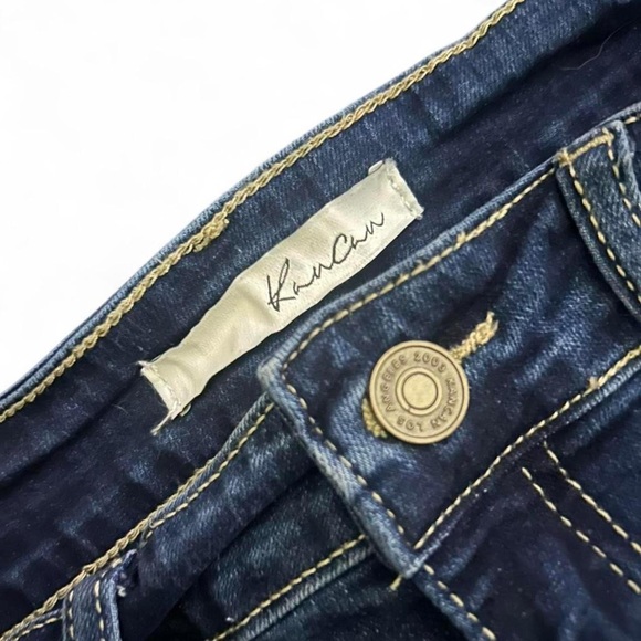 Kancan Blue Denim Women Shorts. - Picture 5 of 6